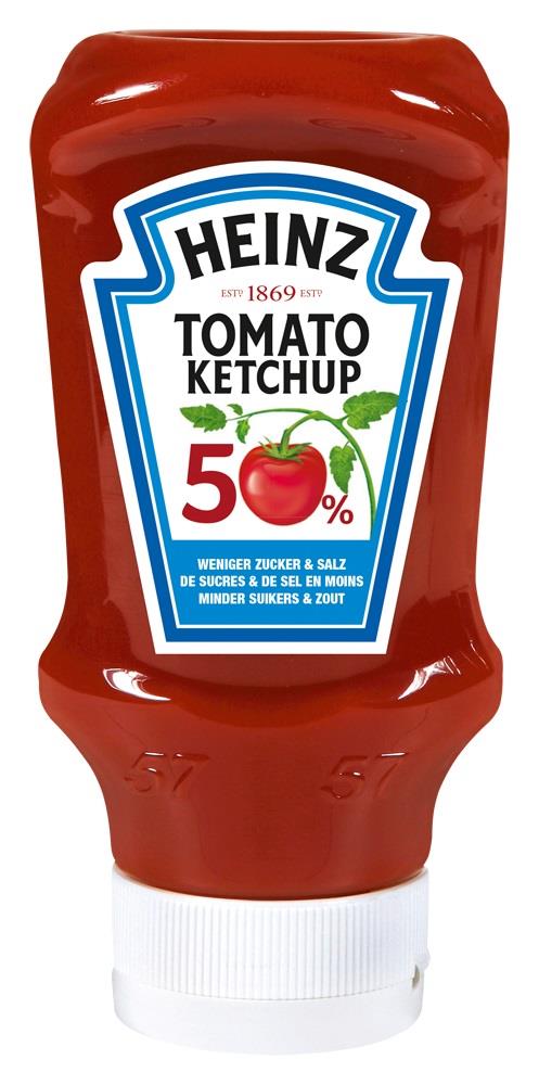 Heinz Ketchup mit weniger Zucker